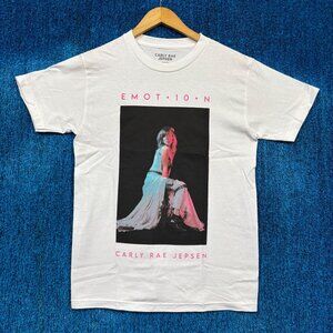 Carly Rae Jepsen Emotion White T-Shirt Size Small